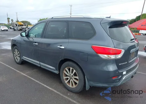 2013 Nissan Pathfinder Sl z USA, uszkodzony, nr VIN 5N1AR2MN6DC657607